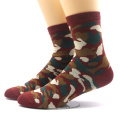 Camouflage Men Cotton Fashion Cool Socks Army Green Wear Stockings